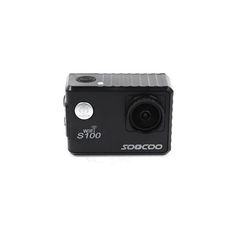 Акция на Экшн-камера экстремальная SOOCOO S100 Black 4K видео Wi Fi GPS 1050mAh от Allo UA