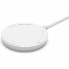 Акція на Беспроводной ЗУ Belkin Pad Wireless Charging Qi, 15W, white (WIA002VFWH) від MOYO