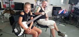 Акция на Навчання грі на барабанах в «Rambros Studio» от Pokupon