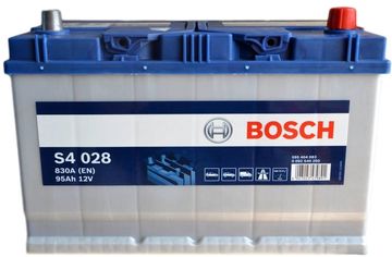 Акція на Автомобильный аккумулятор Bosch 95Аh (-/+) ASIA Евро S4028 (830EN) (0 092 S40 280) від Rozetka UA