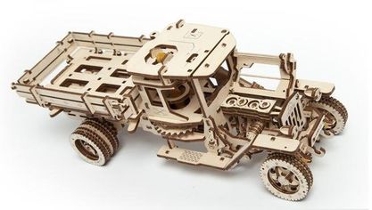 Акція на Механический 3D пазл Ugears "Грузовик UGM-11" (70015) від Stylus