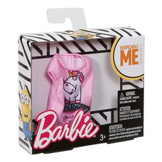 Акция на Одежда для куклы Barbie Стильные принты (в ассорт) FYW84 ТМ: Barbie от Antoshka