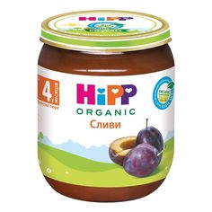 Акція на Пюре органическое фруктовое HiPP Слива 125 г 4253 ТМ: HiPP від Antoshka