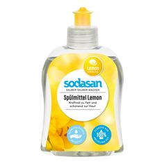 Акція на Органическое средство-концентрат для мытья посуды Sodasan Лимон, 0,3 л 2316 ТМ: Sodasan Wasch від Antoshka