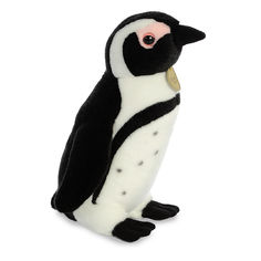 Акція на Мягкая игрушка Aurora DeLuxe Африканский пингвин 28 см 161436A ТМ: Aurora від Antoshka