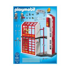 Акція на Игровой набор "Пожарная станция с сигнализацией", (139 деталей) 5361 ТМ: Playmobil від Antoshka