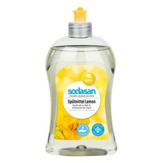 Акція на Органическое средство-концентрат для мытья посуды Sodasan Лимон, 0,5 л 2306 ТМ: Sodasan Wasch від Antoshka
