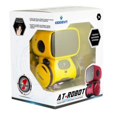 Акция на Интерактивный робот с голосовым управлением AT-Robot желтый (рус) AT001-03 ТМ: AT-Robot от Antoshka