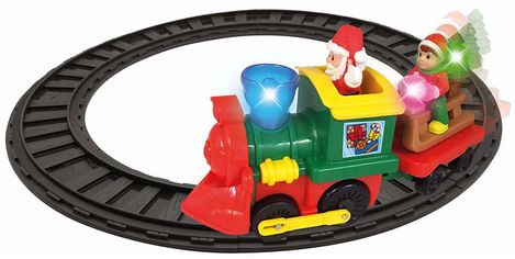 Акция на Игровой набор с железной дорогой Kiddieland Рождественский экспресс (056770) (661148567703) от Rozetka UA