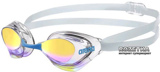 Акція на Очки для плавания Arena Aquaforce Mirror 92412-70 Light Blue-Transparent (3468334440409) від Rozetka UA