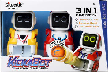 Акція на Игровой набор Silverlit Роботы-футболисты (88549) (4891813885498) від Rozetka UA