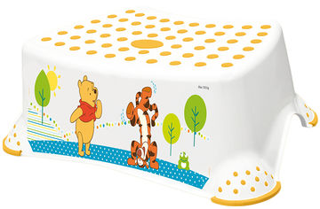 Акция на Подставка-лавочка Keeeper Winni the Pooh Белая (0025) от Rozetka