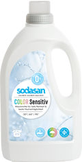 Акція на Органическое жидкое средство для стирки Sodasan Color Sensitiv 1.5 л (4019886015301) від Rozetka UA