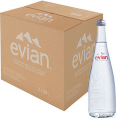 Акция на Упаковка минеральной негазированной воды Evian 0.75 л х 12 бутылок (3068320103389_3068320103433) от Rozetka UA