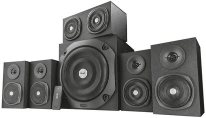 Акція на Акустическая система Trust Vigor 5.1 Surround Speaker System for pc Black (TR22236) від Rozetka UA