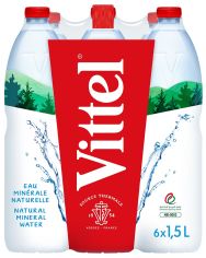 Акция на Упаковка минеральной негазированной воды Vittel 1.5 л х 6 бутылок (3048430229520 ) от Rozetka UA