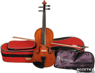 Акція на Скрипка Stentor 1500/A Student II Violin Outfit 4/4 від Rozetka UA