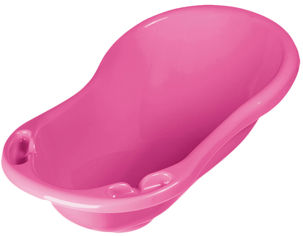 Акция на Детская ванночка Keeeper 84 см Розовая (0334.1) от Rozetka