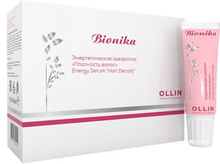 Акція на Энергетическая сыворотка Ollin Professional Ollin Bionika Плотность волос 10х15 мл (4627115390114) від Rozetka UA