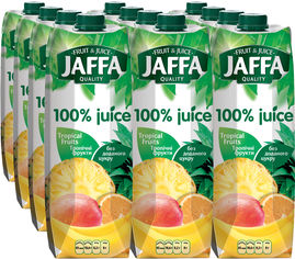 Акция на Упаковка сока Jaffa Тропические фрукты 0.95 л х 12 шт (4820003684917_4820192260497) от Rozetka UA