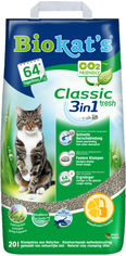 Акция на Наполнитель туалетов для кошек Biokat's Classic Fresh 3 в 1 20 кг (20 л) (4002064614366) от Rozetka UA