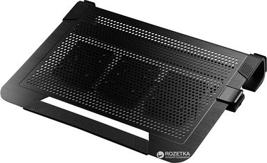Акція на Подставка для ноутбука Cooler Master NotePal U3 PLUS (R9-NBC-U3PK-GP) Black від Rozetka UA