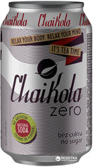 Акция на Упаковка органического напитка ChaiKola ZERO 0.33 л х 24 банки (5902020669265) от Rozetka UA
