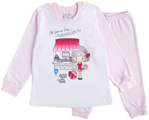 Акція на Пижама (футболка с длинными рукавами + штаны) Garden Baby 34031-02 92 см Розовая (4823403102210) від Rozetka UA