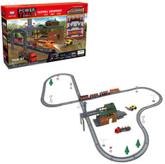 Акция на Игровой набор Maya Toys Железная дорога с погрузчиком (2083) (4812501160741) от Rozetka UA