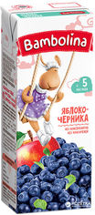 Акція на Упаковка яблочно-черничного нектара Bambolina 200 мл х 27 шт (4813538003797) від Rozetka UA