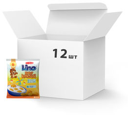 Акція на Упаковка детского печенья Lino с 5 витаминами и минералами 140 г х 12 шт (3850104269219_1) від Rozetka UA