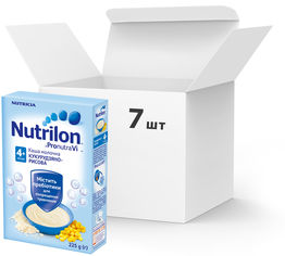 Акция на Упаковка молочной каши Nutrilon Кукурузно-рисовой 225 г х 7 шт (5900852028304_5900852028335) от Rozetka UA