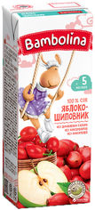 Акція на Упаковка сока Bambolina Яблоко-шиповник 200 мл х 27 шт (4813538006378) від Rozetka UA