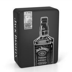 Акция на Теннесси Виски Jack Daniel's 0.7 л 40% в металлической коробке с 2-мя бокалами (5099873045855) от Rozetka UA