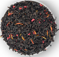 Акция на Чай черный листовый с кусочками ягод лепестками цветов и ароматом граната Чайные шедевры Гранатовый шейк 500 г (4820198874766) от Rozetka UA
