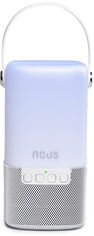 Акция на Настольный смарт-светильник NOUS H2 с Bluetooth колонкой White от Rozetka UA