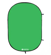 Акція на Фон тканевый Falcon Chroma Key Green на пружине 158х193 см (RBP-6276/BCP-10) від Rozetka UA