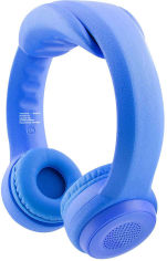 Акція на Детские Bluetooth наушники Promate Flexure-BT Blue (flexure-bt.blue) від Rozetka UA