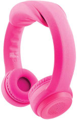 Акция на Детские Bluetooth наушники Promate Flexure-BT Pink (flexure-bt.pink) от Rozetka UA