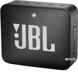 Акція на Акустическая система JBL Go 2 Black (JBLGo2BLK) від Rozetka UA