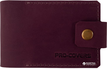 Акция на Картхолдер Pro-Covers PC04080059 Бордовый (2504080059005) от Rozetka