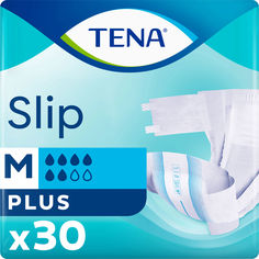 Акция на Подгузники для взрослых Tena Slip Plus Medium 30 шт (7322541118871) от Rozetka