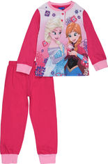 Акція на Пижама (футболка с длинными рукавами + штаны) утепленная Disney Frozen ER7022.I00.B 98 см Fushia (3609081760050) від Rozetka UA