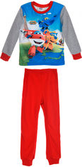 Акция на Пижама флисовая (футболка с длинными рукавами + штаны) Disney Super Wing DHQ2181 98 см Grey (3609081433768) от Rozetka UA