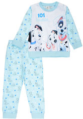 Акція на Пижама (футболка с длинными рукавами + штаны) Disney Dalmatiens QE0586.I06 74 см Light Blue (3609081381168) від Rozetka UA