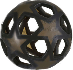 Акция на Прорезыватель Hevea Star Ball из натурального каучука Черный (5710087643100) от Rozetka UA