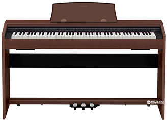 Акція на Цифровое пианино Casio Privia PX-770 Brown (PX-770BN) від Rozetka UA