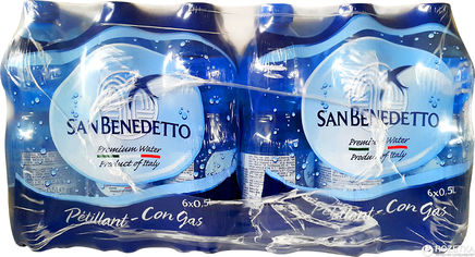 Акція на Упаковка минеральной газированной воды San Benedetto 0.5 л х 24 бутылки (8001620014974) від Rozetka UA