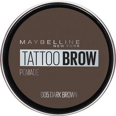 Акция на Помадка для бровей Maybelline New York Tatto Brow 005 Темно-коричневый 2 г (3600531516758) от Rozetka