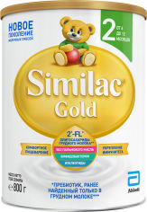 Акция на Сухая молочная смесь Similac Gold 2 800 г (5391523058162) от Rozetka
